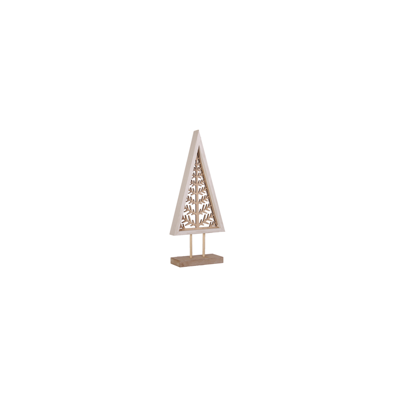 Sapin en bois - 51 x 22 x 8cm