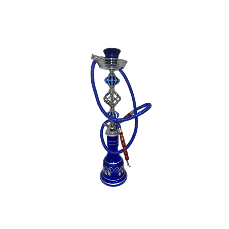 Narguilé - métal/verre - H53cm -L12cm