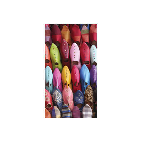 Affiche Babouches  - 100 x 55 cm - papier 170 grs