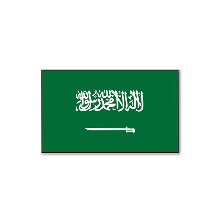 Drapeau Arabie Saoudite - tissu - 90 x 150cm