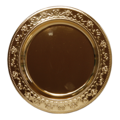 Plateau oriental - Métal - Diam 26cm