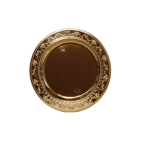 Plateau oriental - Métal - Diam 26cm