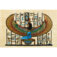 Impression Égypte Hiéroglyphes papyrus 30 x 20 cm sur forex