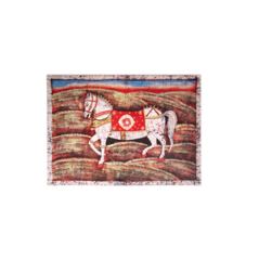 Tenture divinités cheval tissu - 120 x 80cm
