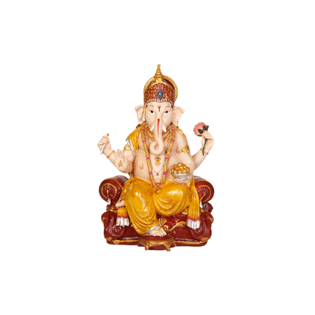 Ganesh - résine - 30 x 20 x 15 cm