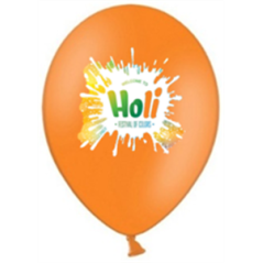 Ballon Holi Inde x8 - Diam. 29cm