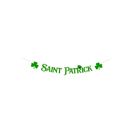 Guirlande de lettres Saint Patrick - Long. 2m