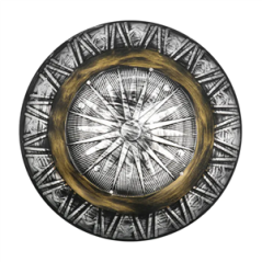 Bouclier viking Loki 48,5 cm