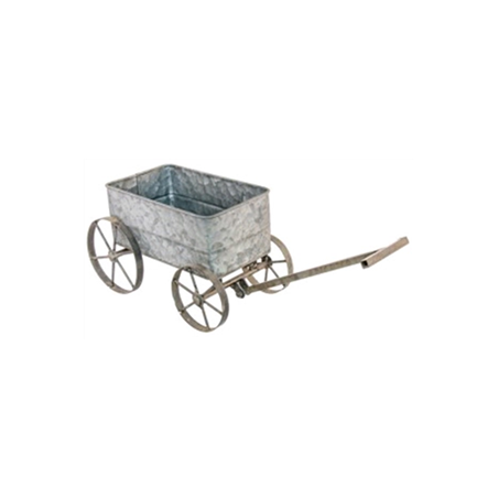 Chariot en métal 47 x 13,5x14,5 cm