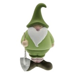 Nain de jardin en céramique - Haut. 11,5cm