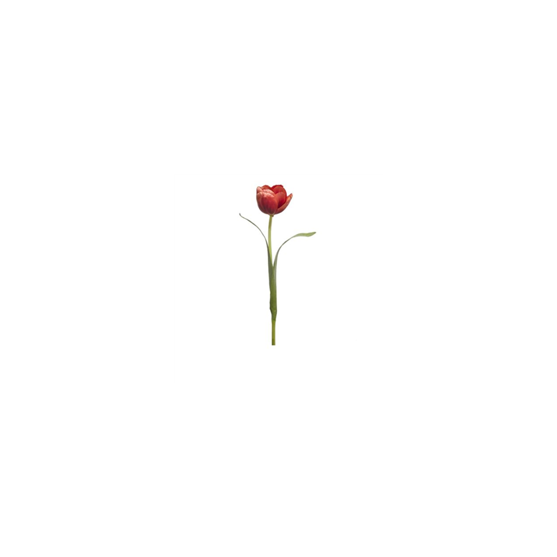 Tulipe artificielle rouge - Haut. 35cm