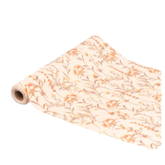 Chemin de table motif automnal 28cm x 3m