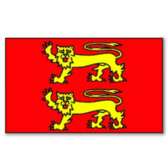 Drapeau Normandie - tissu - 90 x 150cm