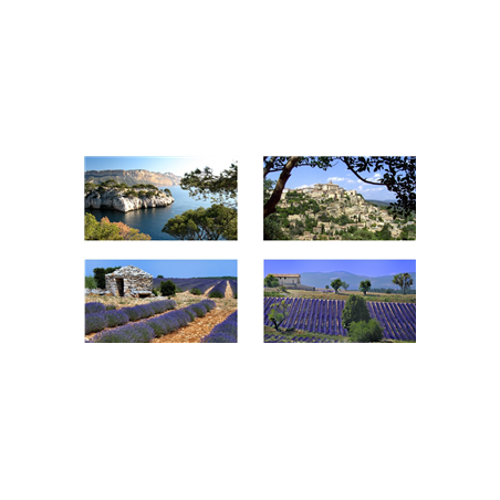 Mobiles Provence x4 - carton - 27 x 49cm