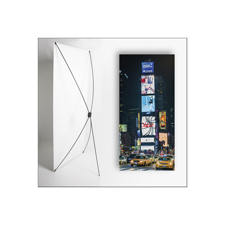 Kakemono USA Panneaux de 180 x 80 cm sur Toile M1 avec structure  X- Banner