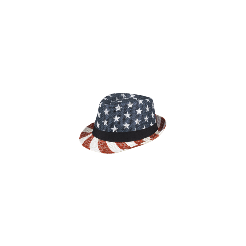 Chapeau USA polyester / Taille adulte