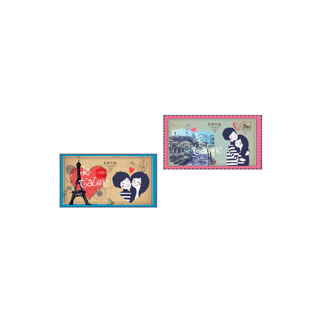 Mobiles Saint Valentin x2 - carton - 27 x 49cm