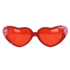 Paire de lunettes party Love (Taille adulte)