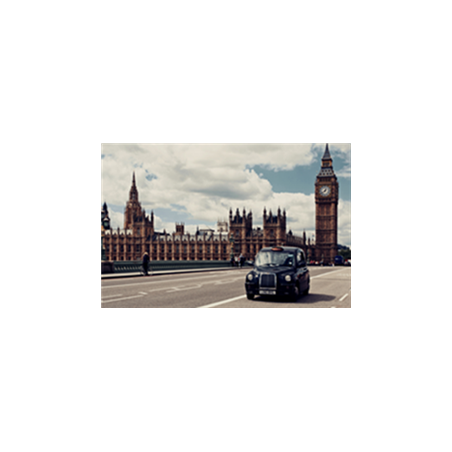 Visuel imprimé Angleterre Londres Big Ben- 40 x 30 cm sur support bristol 350 gr