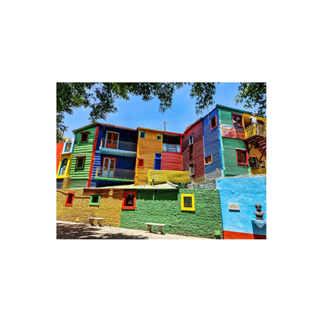 Visuel imprimé Argentine Quartier - 40 x 30 cm sur support bristol 350 gr