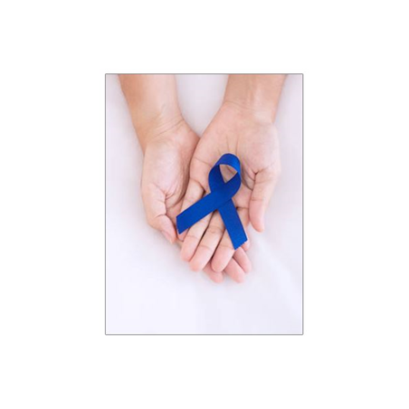 Visuel imprimé Mars Bleu Main - 40 x 30 cm sur support bristol 350 gr