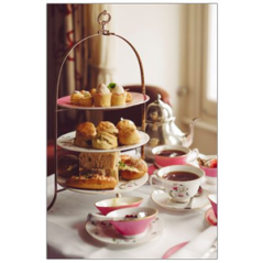 Visuel imprimé Tea Time 40 x 30cm sur support bristol 350 gr