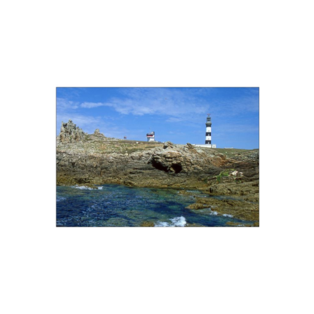 Visuel imprimé Bretagne Bord de Mer 40 x 30cm sur support bristol 350 gr