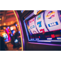 Visuel imprimé Casino Machine à sous - 40 x 30 cm sur bristol 350 gr