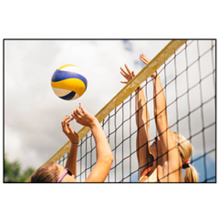 Visuel imprimé Sport Beach Volley - 40 x 30cm sur support bristol 350 gr