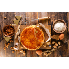 Visuel imprimé Epiphanie Couronne - 40 x 30cm sur support bristol 350 gr