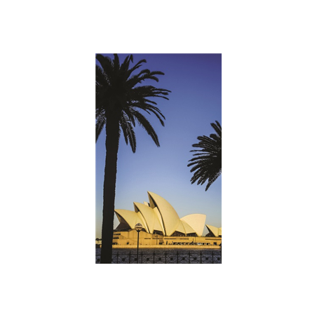 Kakemono Australie Sydney - 180 x 80 cm - Toile M1 avec structure X- Banner