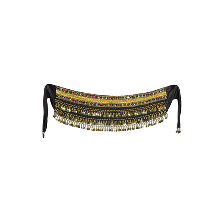 Foulard Ceinture Noire Danse Orientale 150 cm