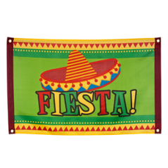 Drapeau Fiesta - tissu - 60 x 90cm