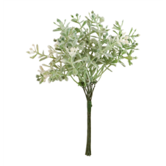 Mini bouquet de Santoline vert - Haut. 16cm