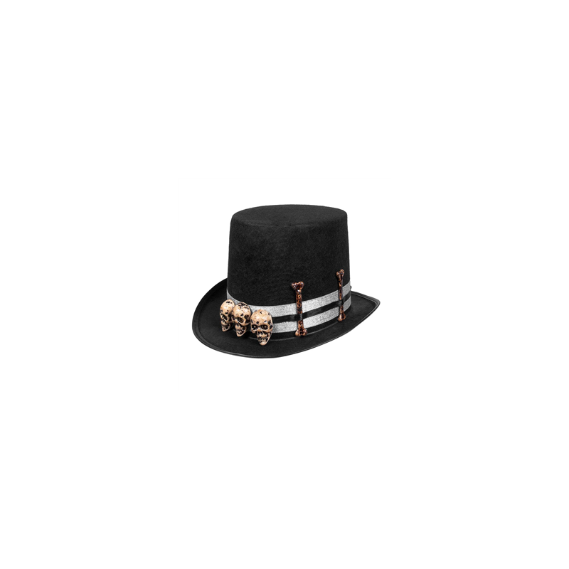 Chapeau halloween skull master - Taille adulte