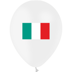 Ballon drapeau Italie x10 - Diam. 29cm