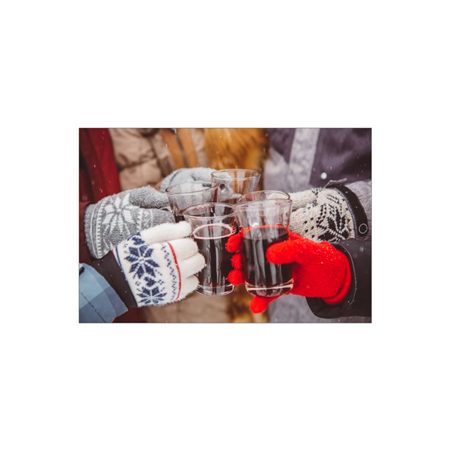 Visuel imprimé Montagne Vin Chaud - 40 x 30cm sur support bristol 350 gr