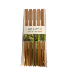 Paires de baguettes x10 - bambou