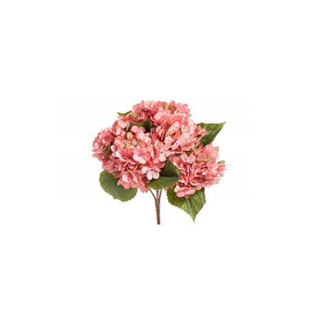 Bouquet de 5 branches d'Hortensia rose - Haut. 41cm