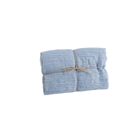 Chemin de table Cheesecloth bleu ciel 90cm x 3m