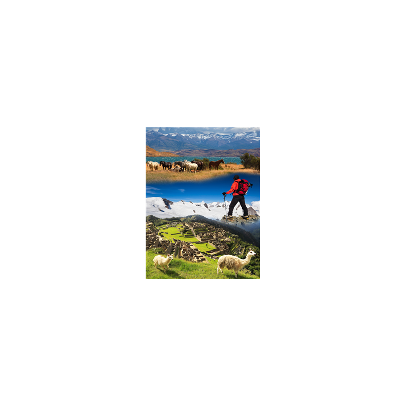 Affiche Montagnes du monde - papier - 60 x 80 cm