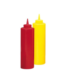 Lot de 2 bouteilles de sauce 7 x 24cm