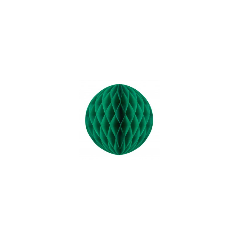 Boule vert sapin papier - Diam. 20cm
