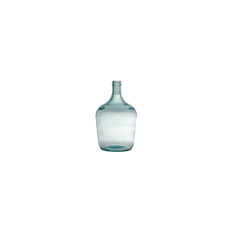 Vase type Jeanne en verre transparent 18 x 30cm
