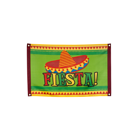 Drapeau Fiesta - tissu - 60 x 90cm