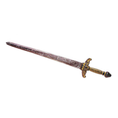 Épée excalibur sculptée - 85 cm