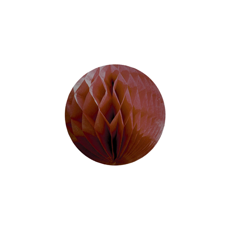 Boule marron papier - Diam. 25cm