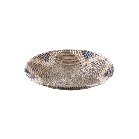 Corbeille ronde en jonc de mer - Diam. 46cm