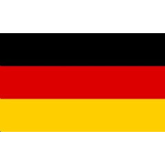 Drapeau Allemagne - tissu - 60 x 90cm