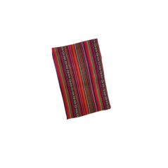 Tissu Péruvien Aguayo multicolore - coupe de 2 mètre - Larg. 150 cm